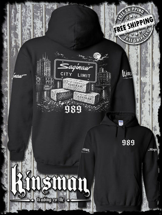 Saginaw City Brick 989 Hoodie / Sweatshirt
