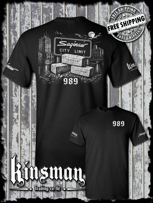 Saginaw City Brick 989 T-Shirt