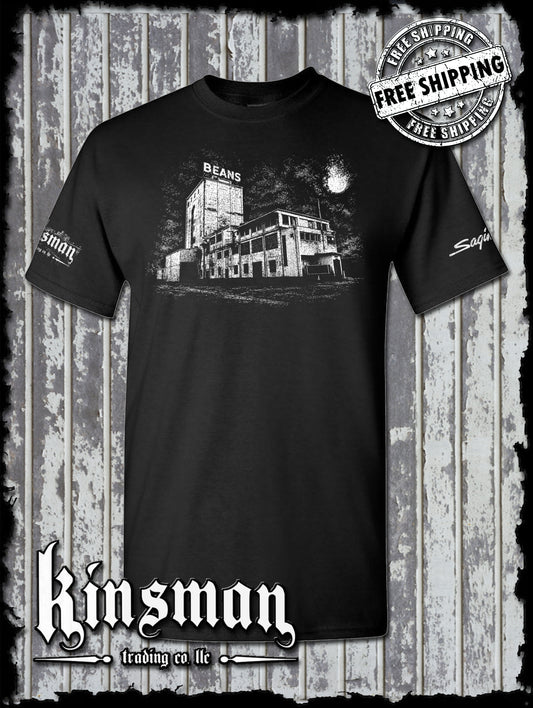 Saginaw Beans Building T-Shirt