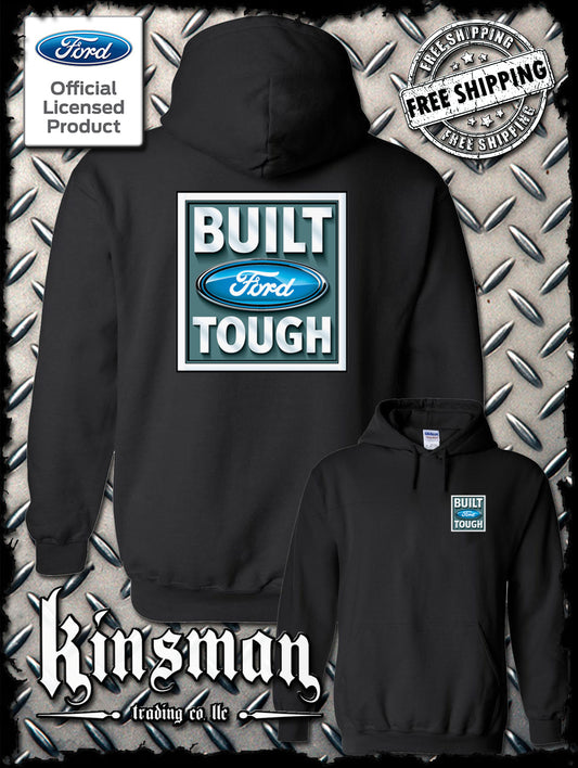 Built FORD Tough Logo 2-Sided Hoodie / Sweatshirt