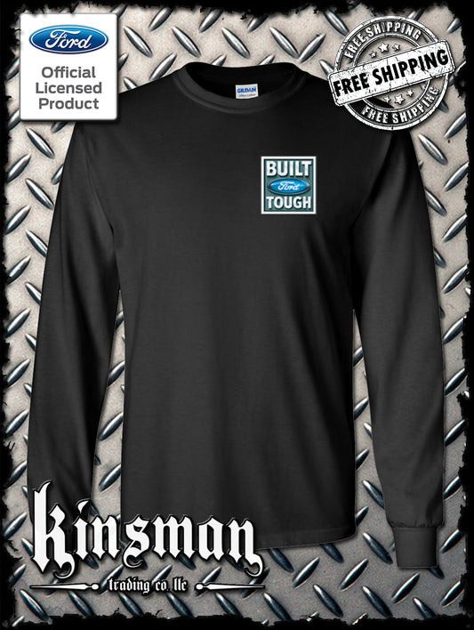 Built FORD Tough Logo Crest Long Sleeve T-Shirt