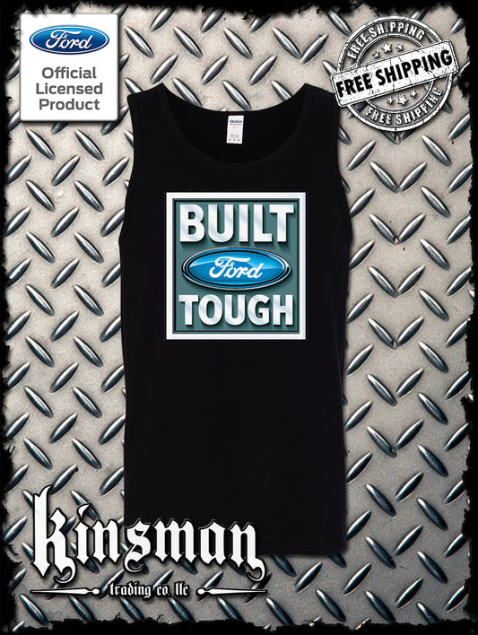 Built FORD Tough Logo Tank Top T-Shirt