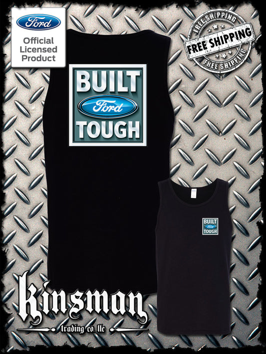 Built FORD Tough Logo 2-Sided Tank Top T-Shirt