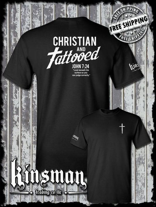 Christian and Tattooed 2-Sided T-Shirt