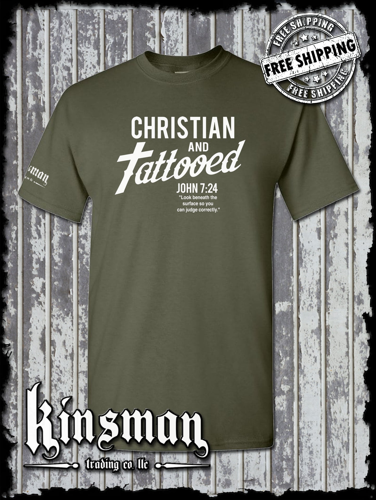 Christian and Tattooed T-Shirt