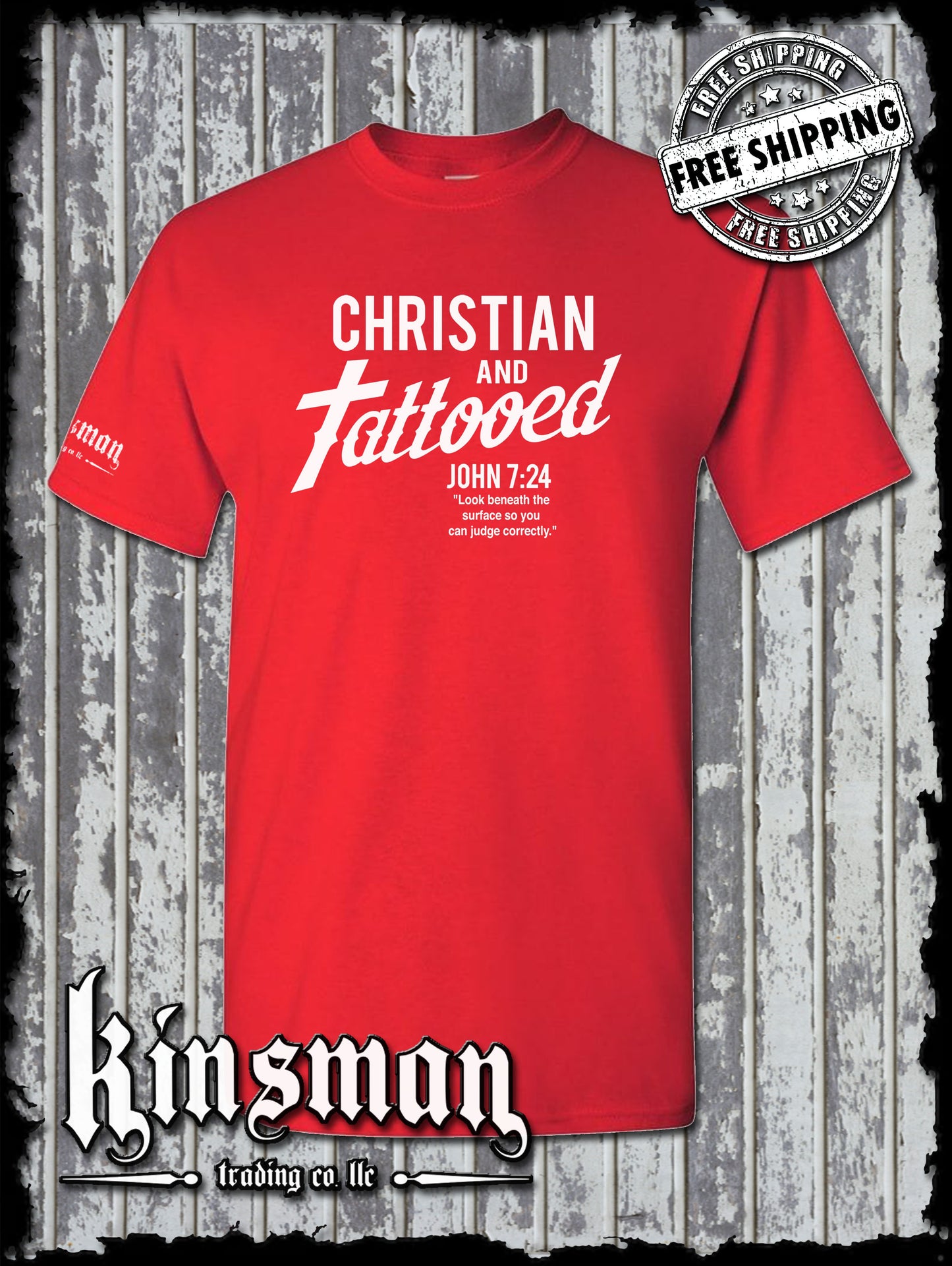 Christian and Tattooed T-Shirt