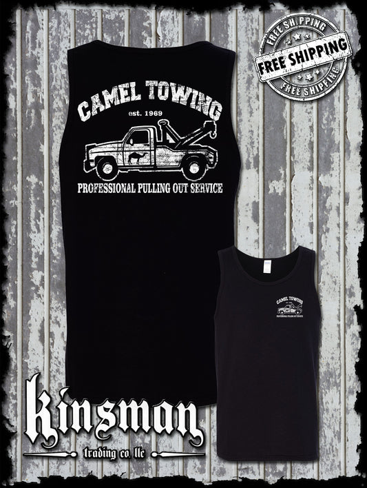 Camel Towing Pulling Out Professional Service Tank Top T-Shirt
