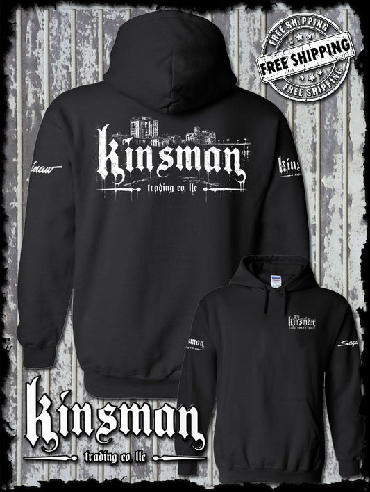 Kinsman Trading Co. LLC Saginaw City Logo Hoodie / Sweatshirt