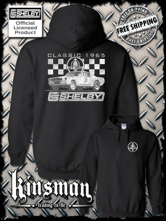 Carroll Shelby Classic 1965 Cobra 2-Sided Hoodie / Sweatshirt