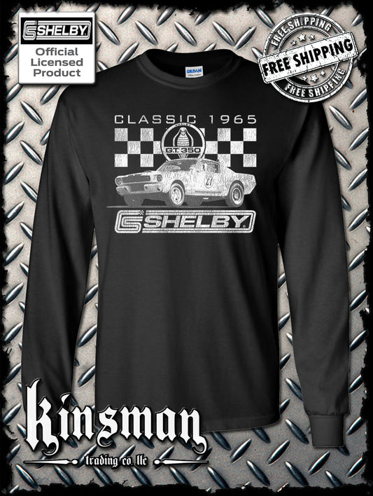 Carroll Shelby Classic 1965 Cobra Long Sleeve T-Shirt