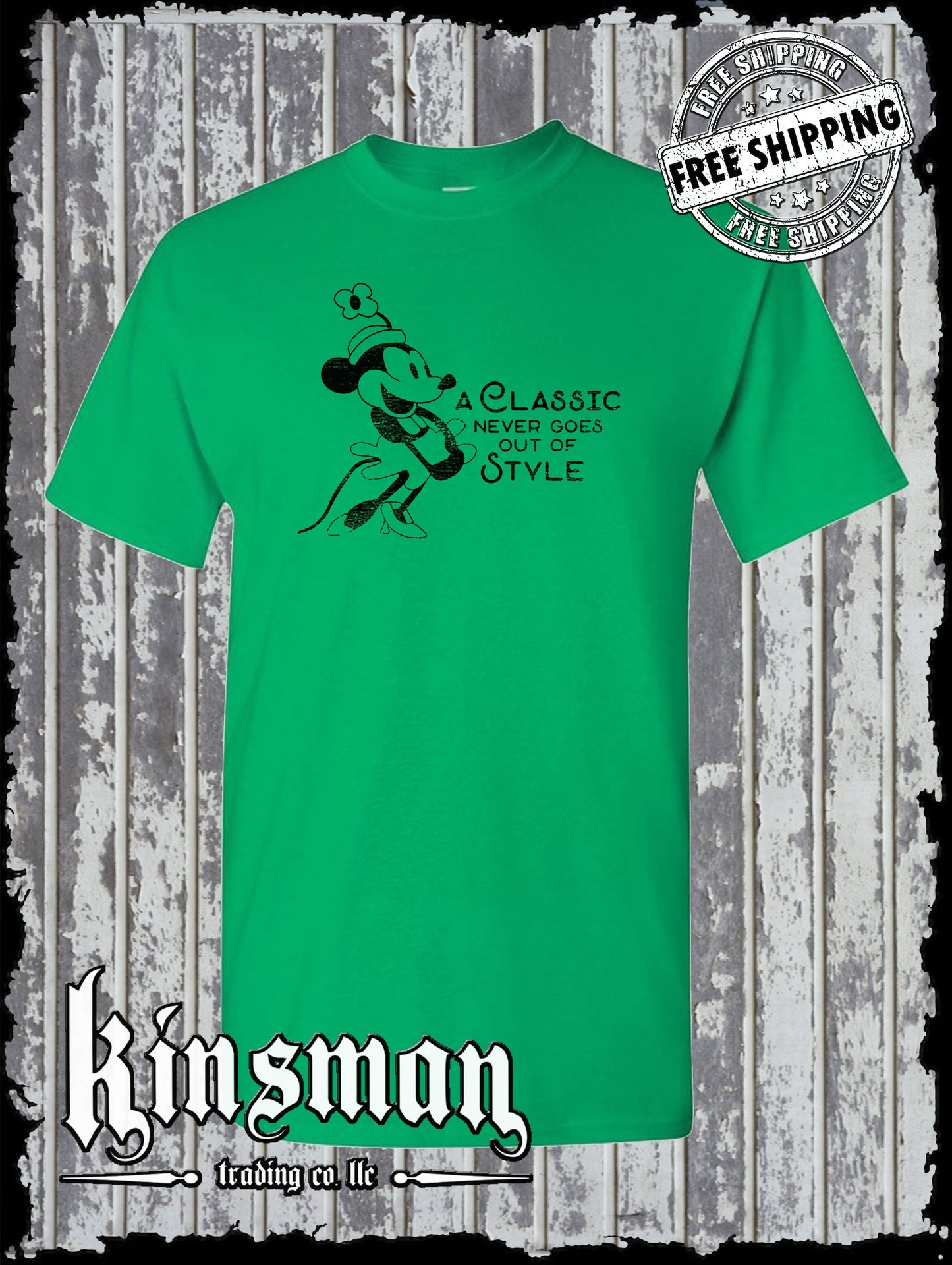 Steamboat Willie - A Classic Never Goes Out of Style T-Shirt - Cartoon Mouse