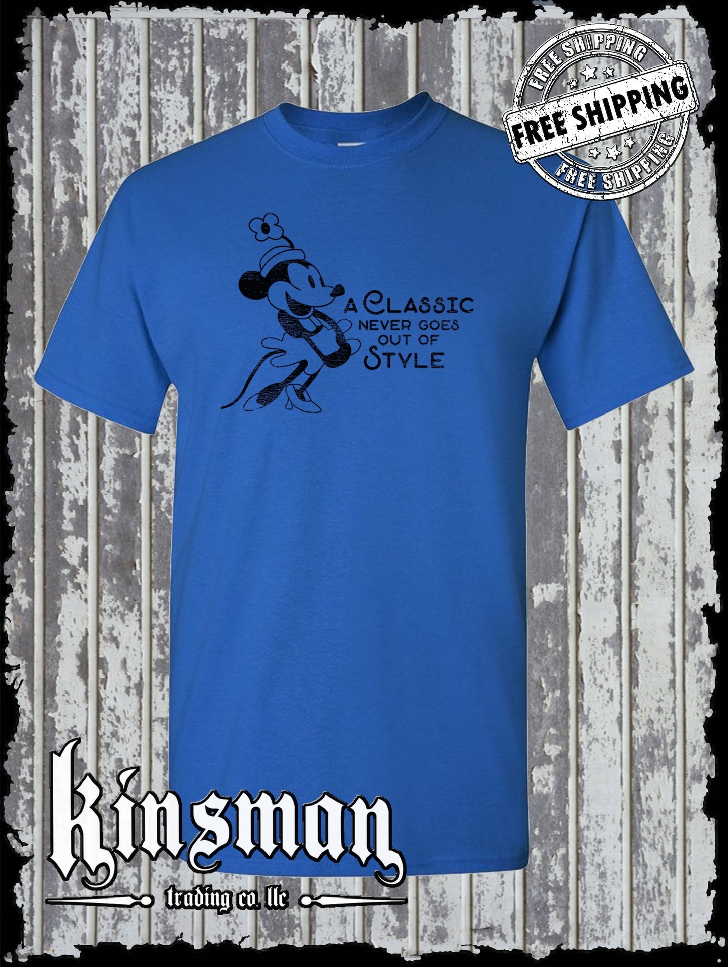 Steamboat Willie - A Classic Never Goes Out of Style T-Shirt - Cartoon Mouse