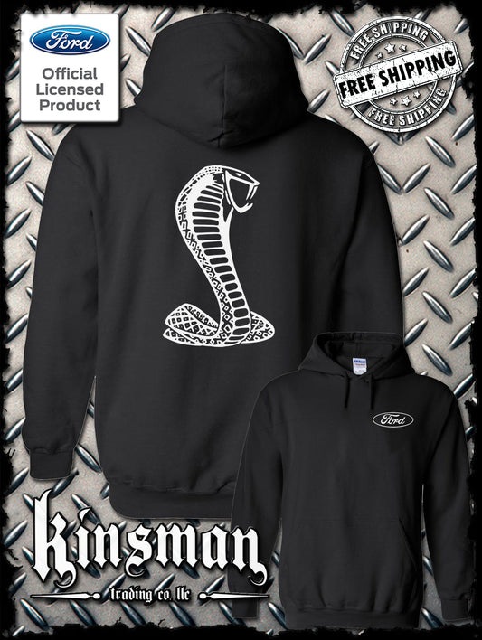 Licensed Ford / Shelby Cobra Mustang Hoodie - Official Licensed Product