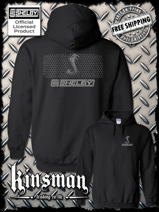 Carroll Shelby Cobra Grille 2-Sided Hoodie / Sweatshirt