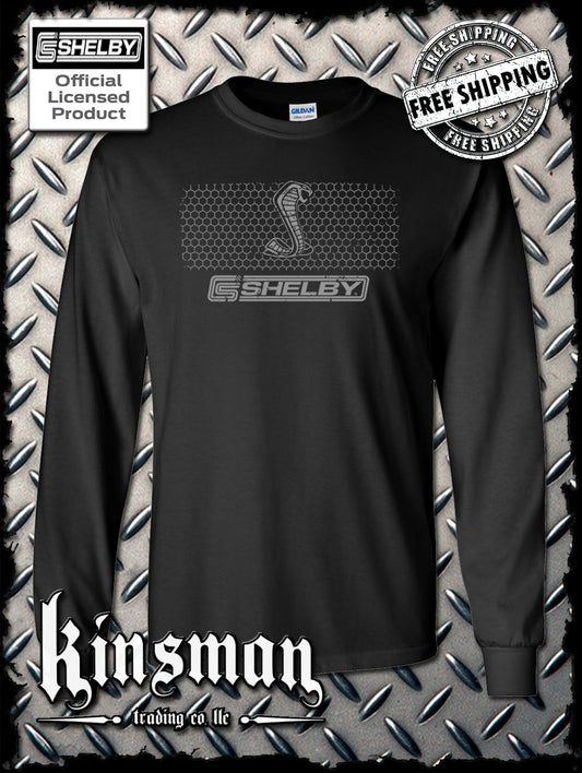 Carroll Shelby Cobra Grille Long Sleeve T-Shirt