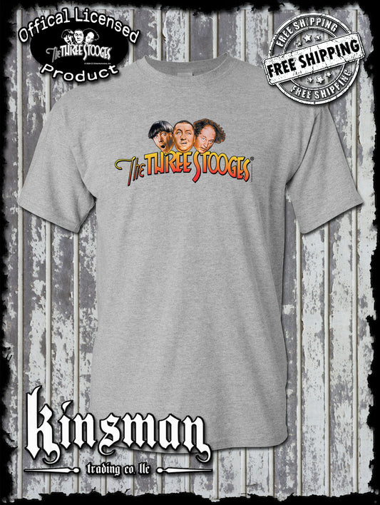 Three Stooges Classic Color Logo T-Shirt