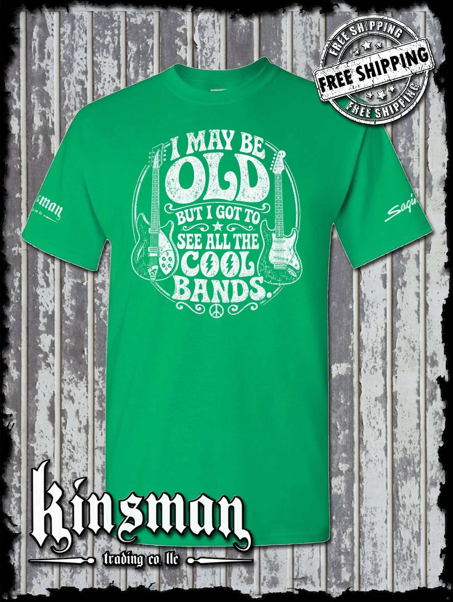 I May Be Old But I Got To See All The Cool Bands T-Shirt