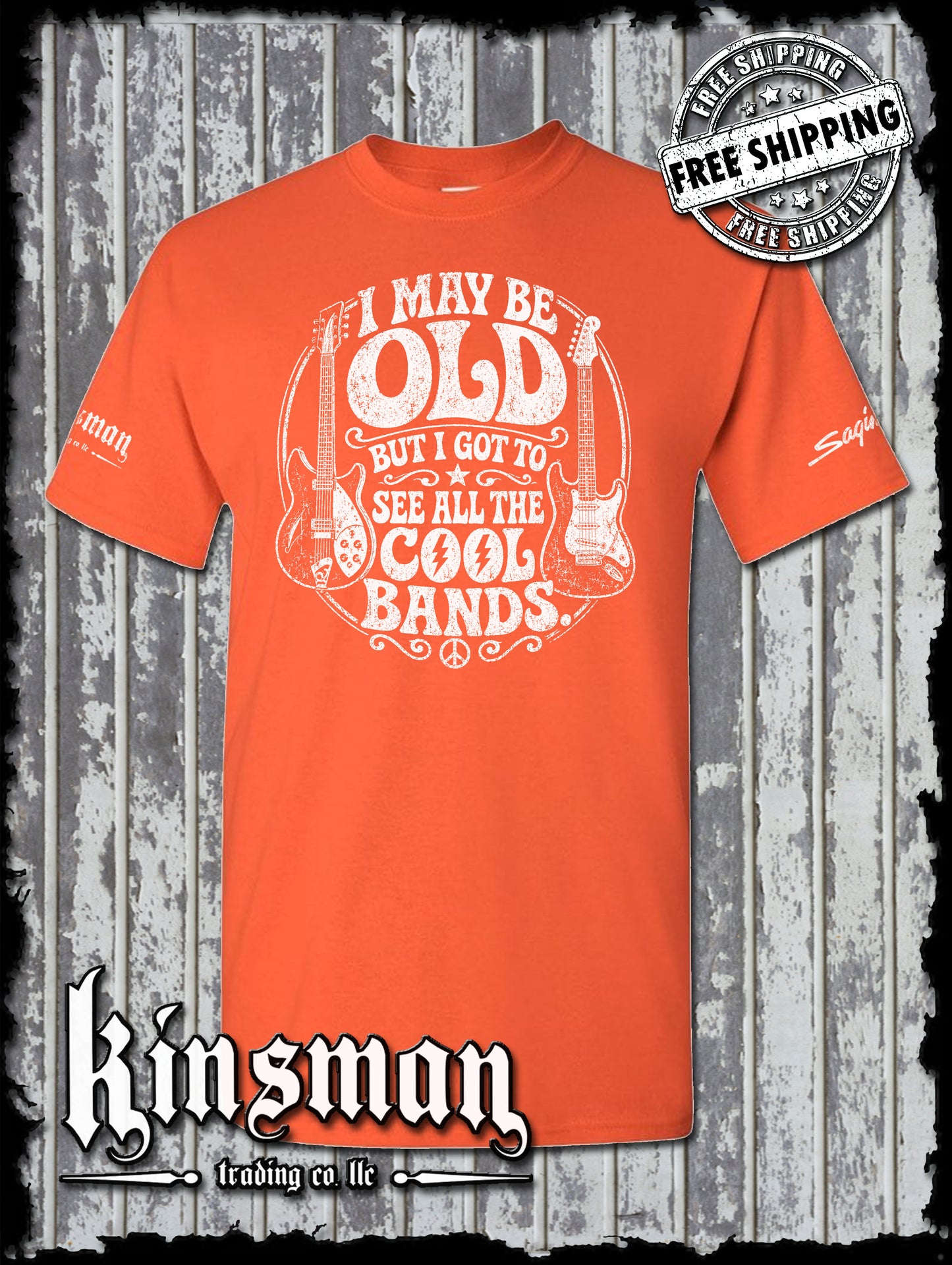 I May Be Old But I Got To See All The Cool Bands T-Shirt