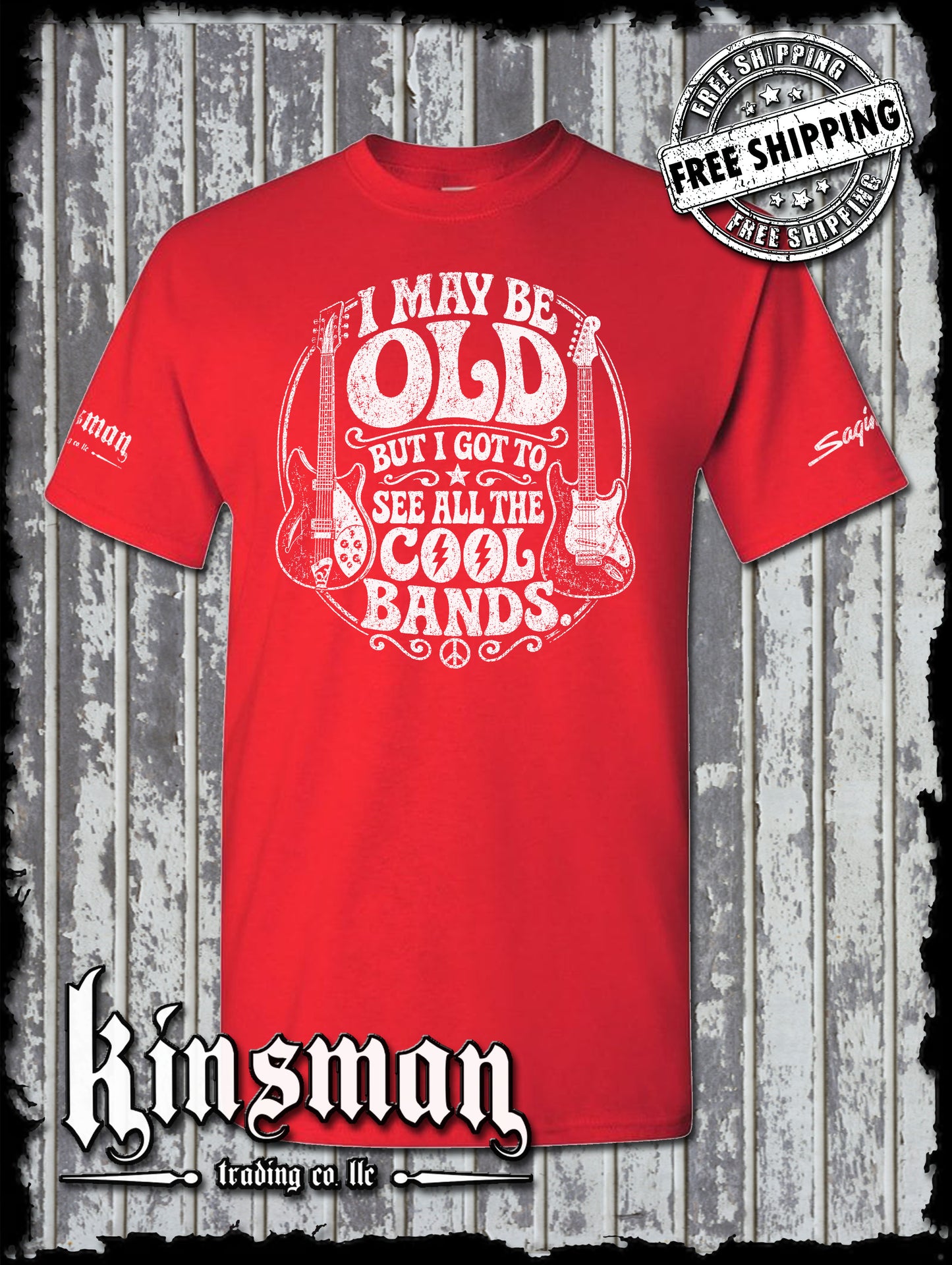 I May Be Old But I Got To See All The Cool Bands T-Shirt