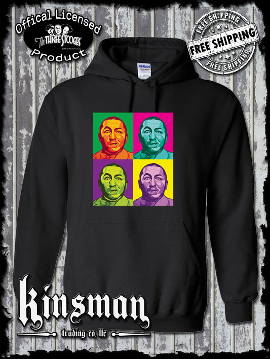 Three Stooges Curly Squared Hoodie / Sweatshirt