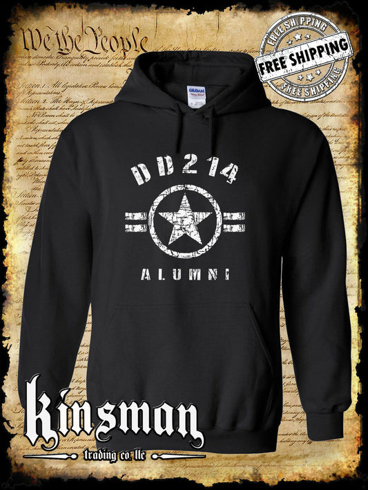 DD214 Alumni USA Military Hoodie