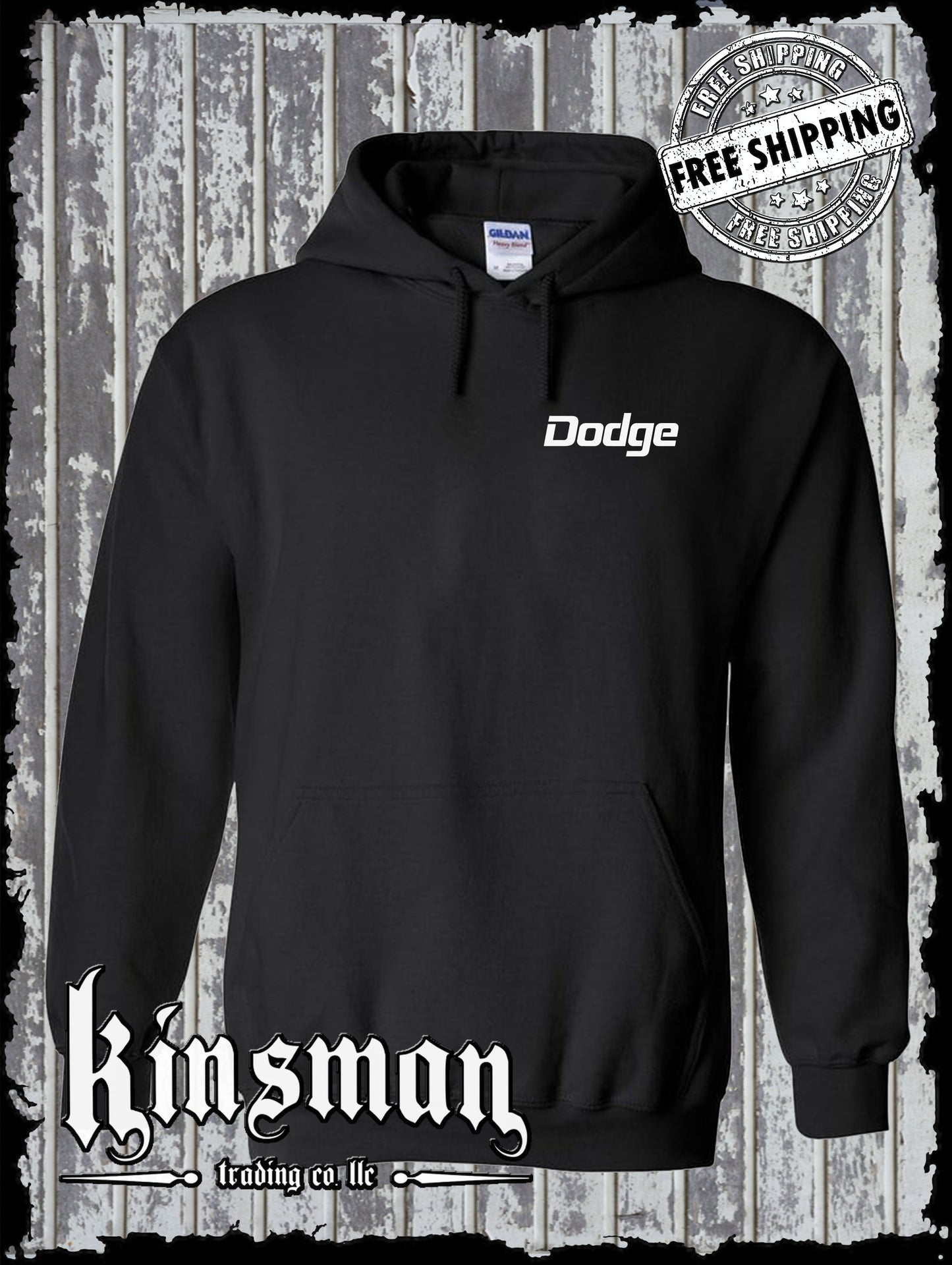 Dodge Logo Crest Hoodie / Sweatshirt - Official Licensed Product