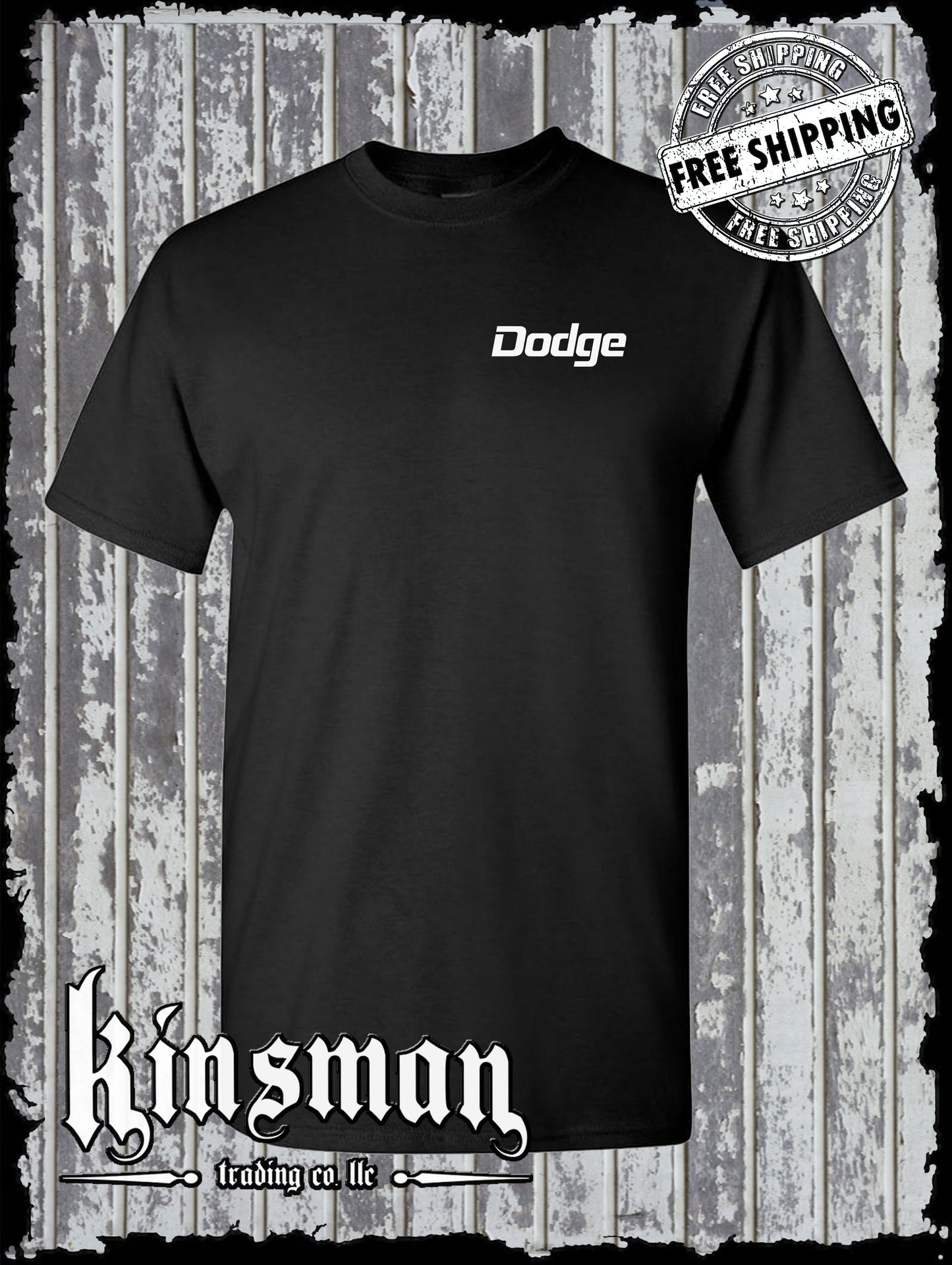 Dodge Logo Crest T-Shirt - Official Licensed Product