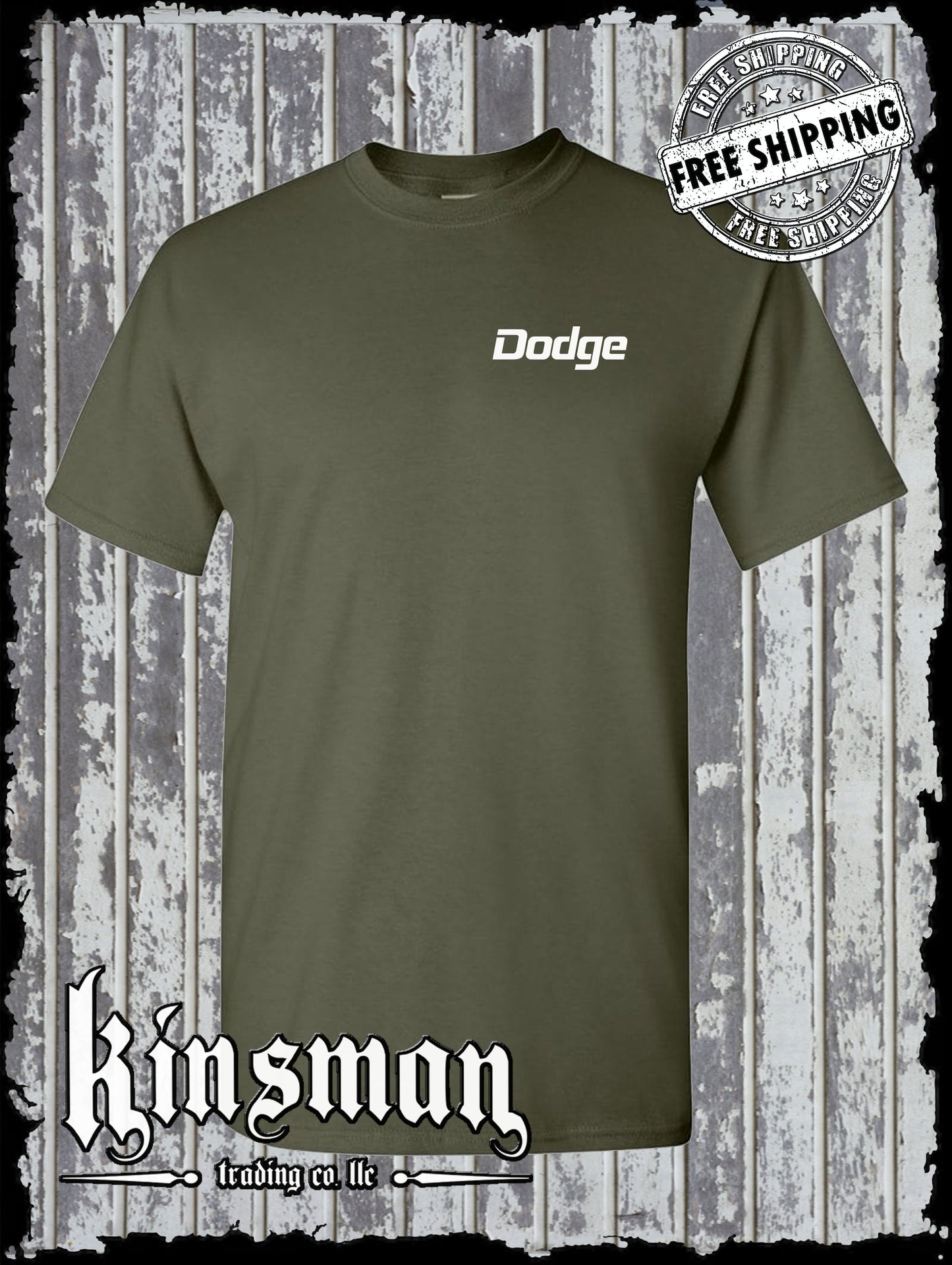 Dodge Logo Crest T-Shirt - Official Licensed Product