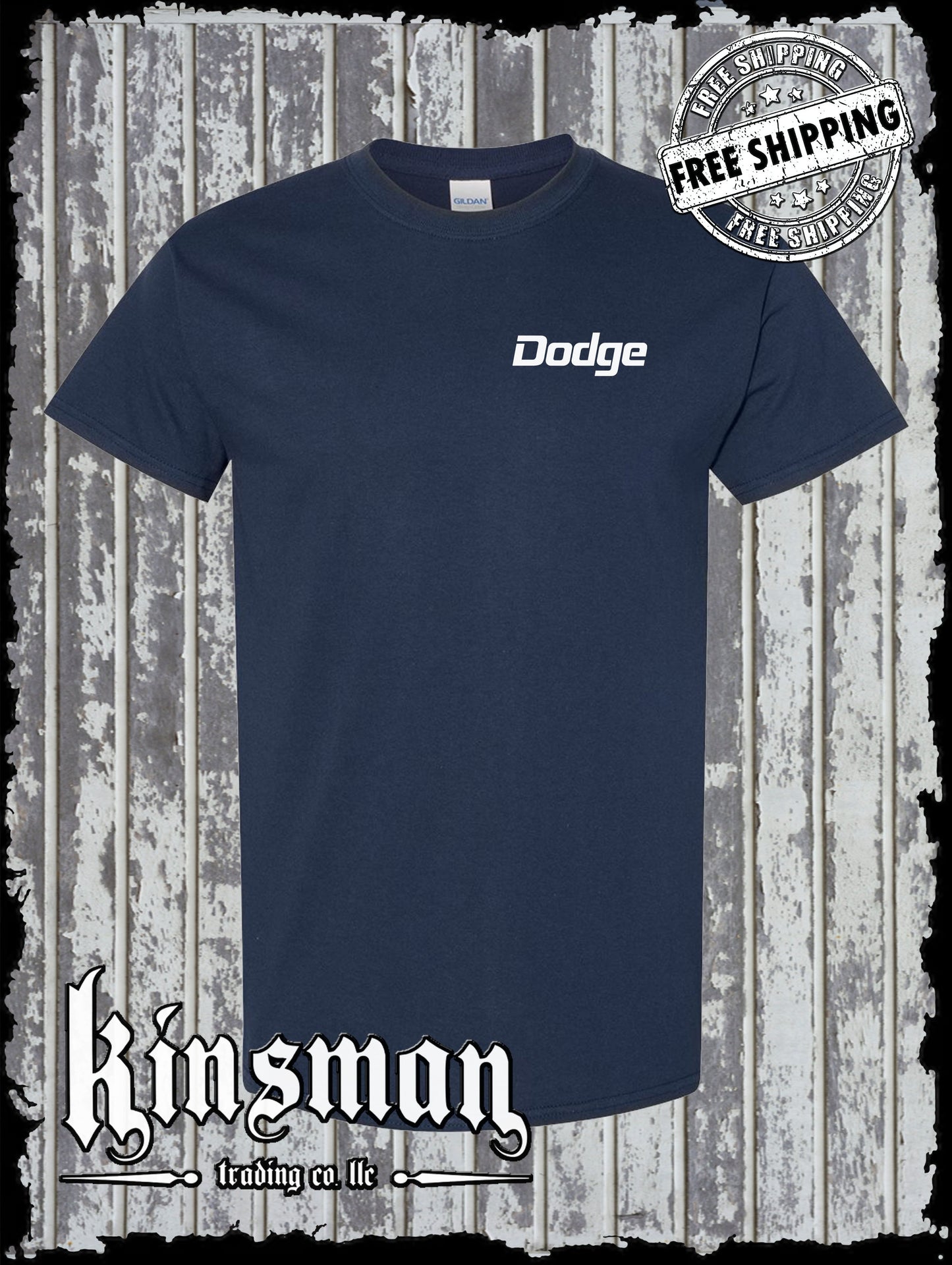 Dodge Logo Crest T-Shirt - Official Licensed Product