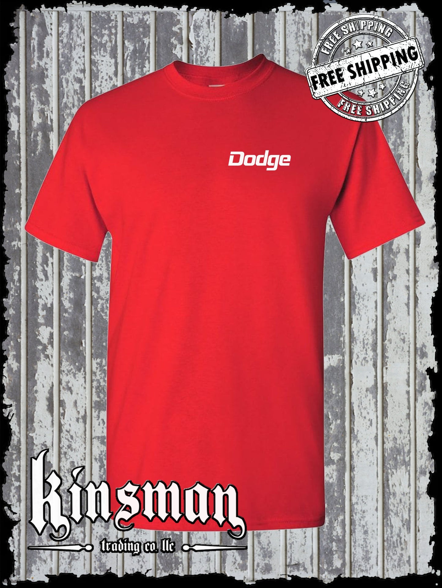 Dodge Logo Crest T-Shirt - Official Licensed Product