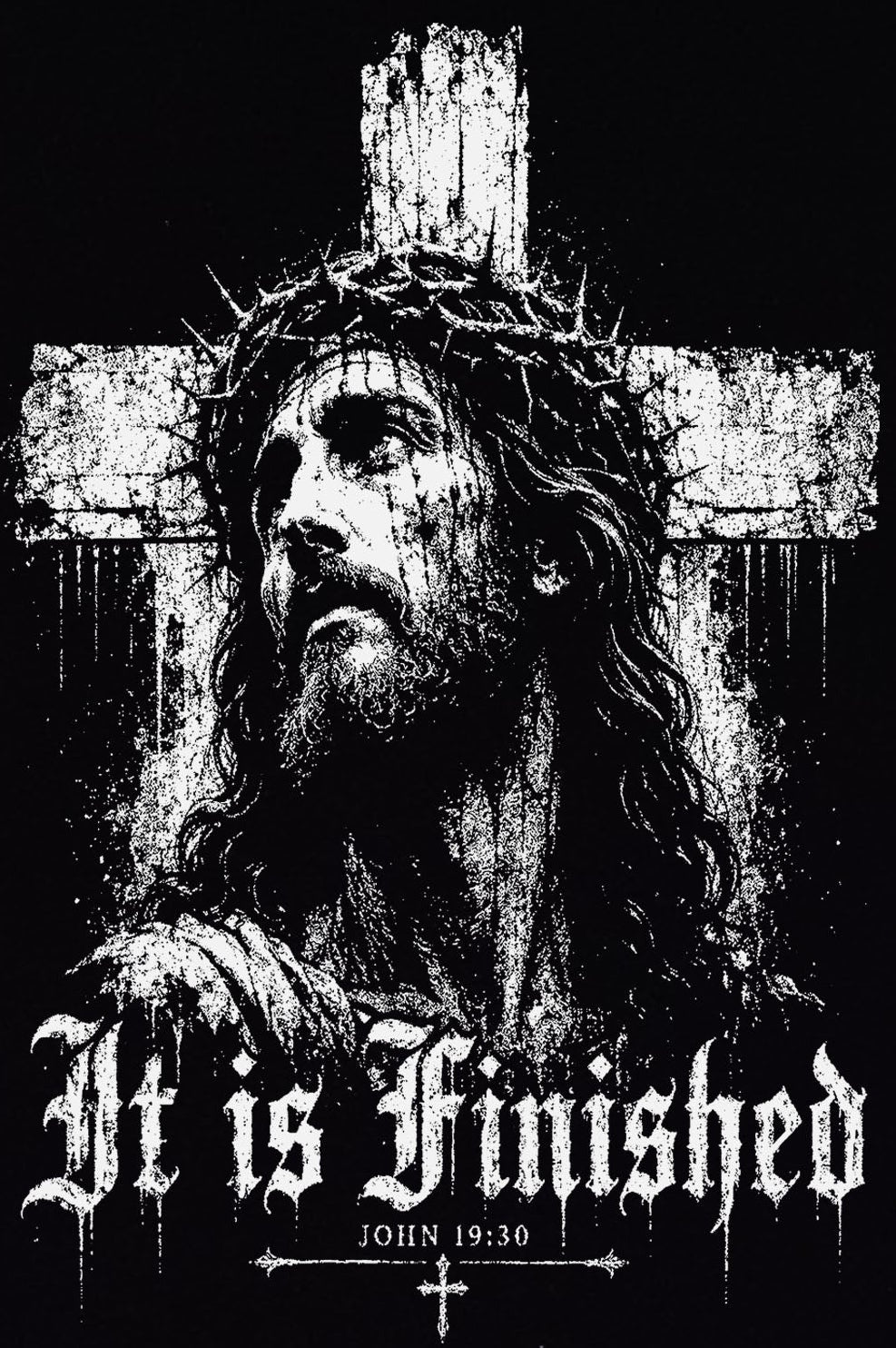 Jesus It Is Finished John 19:30 Tank Top T-Shirt