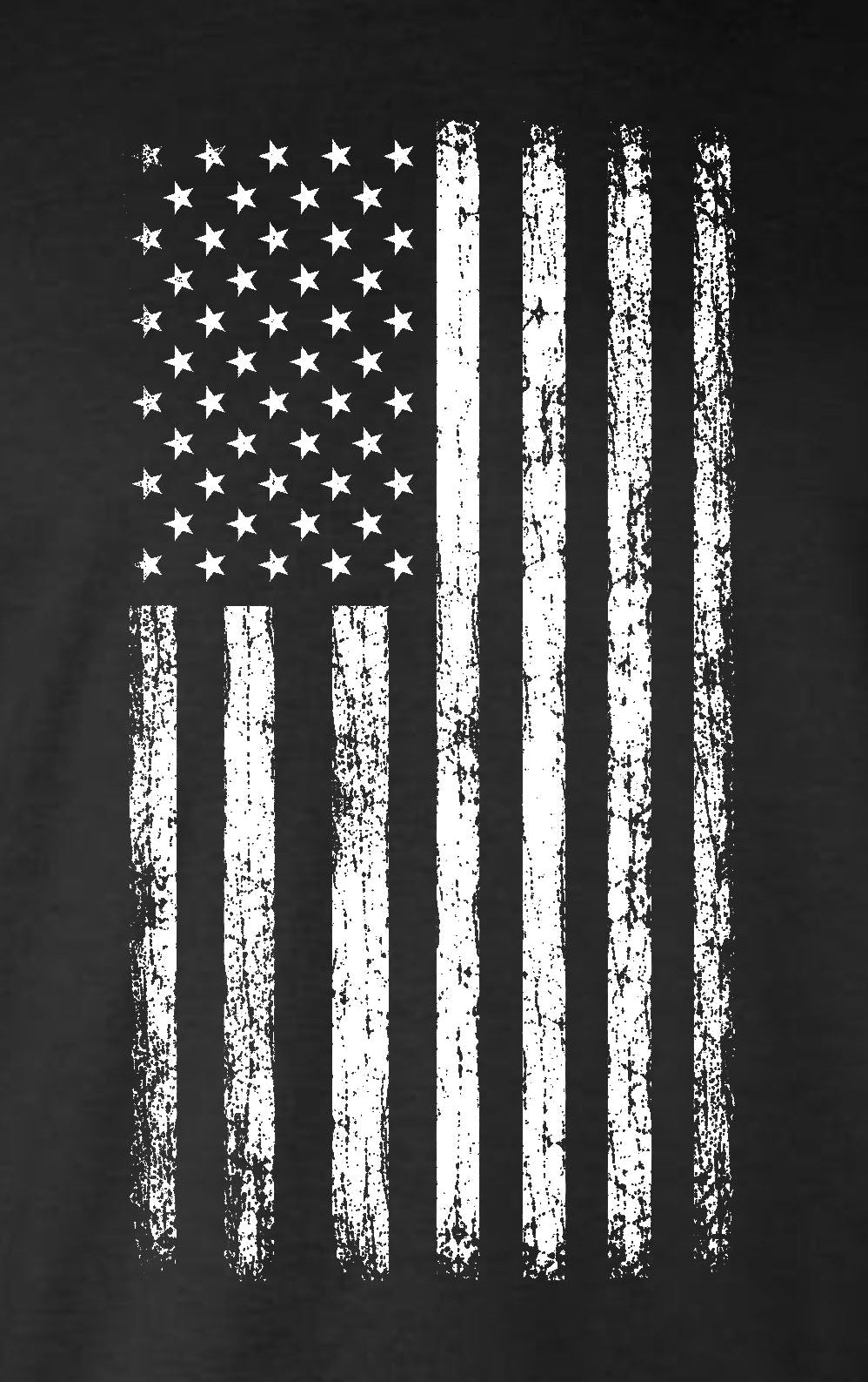 American Flag Vertical 2-Sided Hoodie / Sweatshirt
