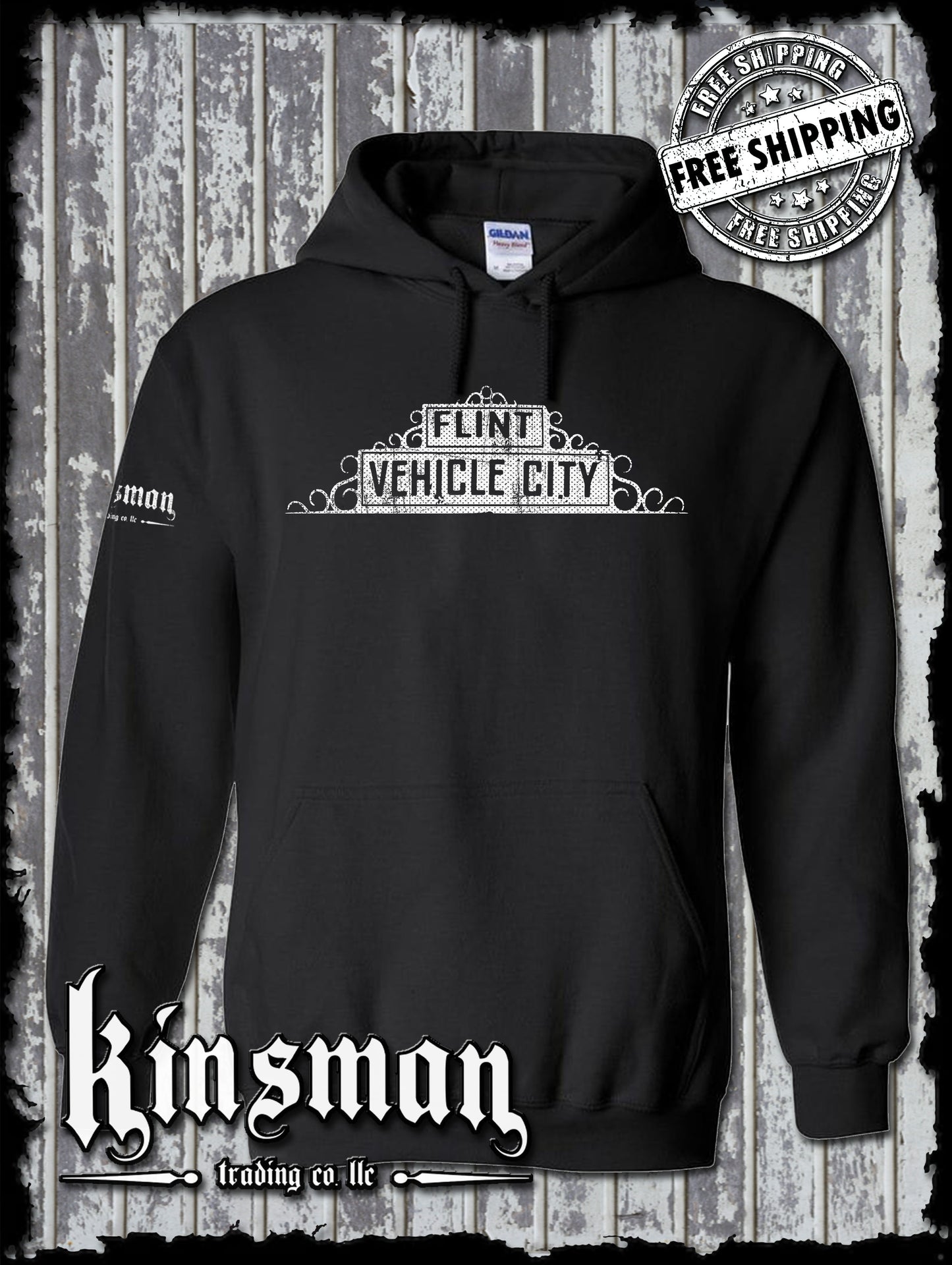 Flint Michigan Vehicle City Hoodie / Sweatshirt
