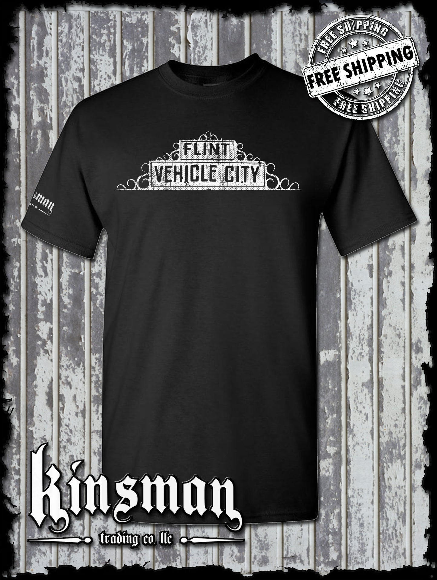 Flint Michigan Vehicle City T-Shirt