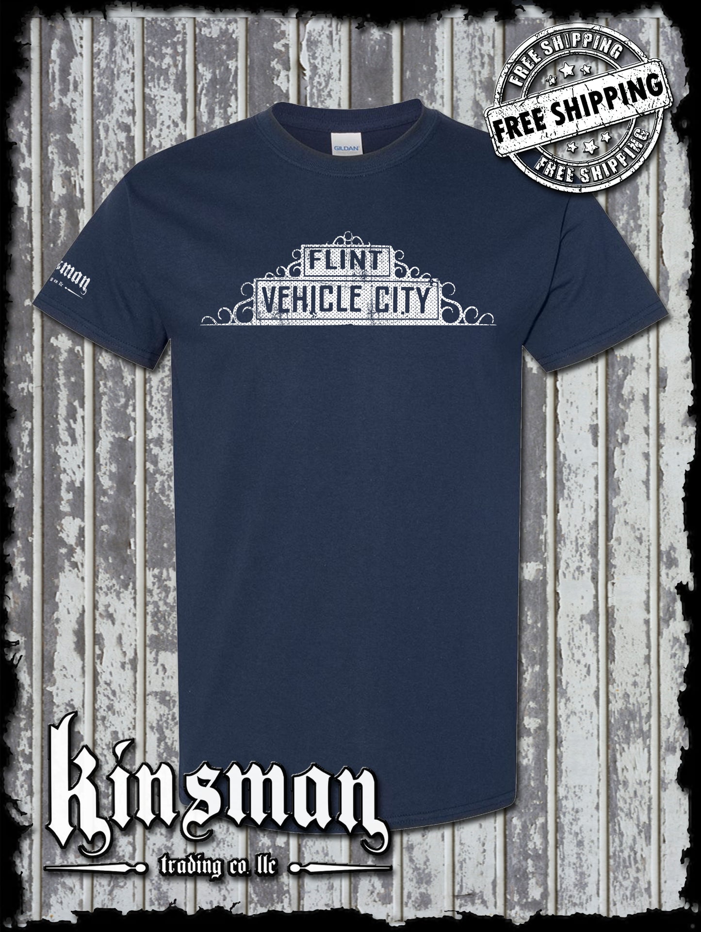 Flint Michigan Vehicle City T-Shirt