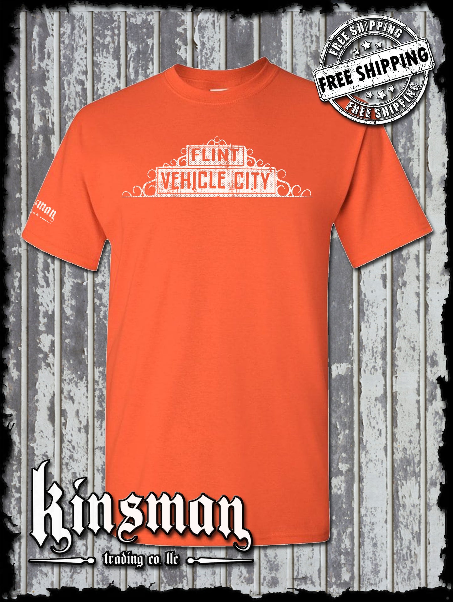 Flint Michigan Vehicle City T-Shirt