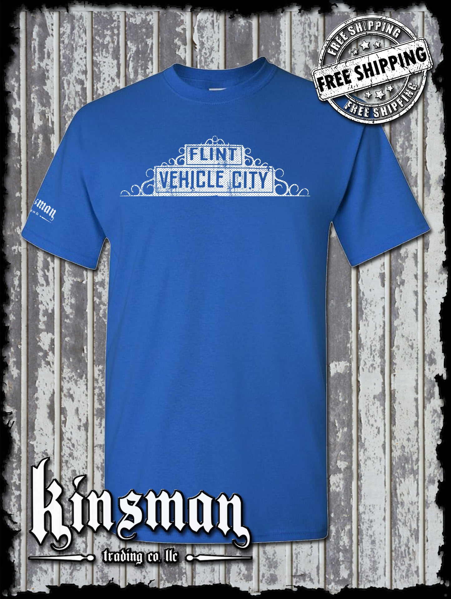 Flint Michigan Vehicle City T-Shirt