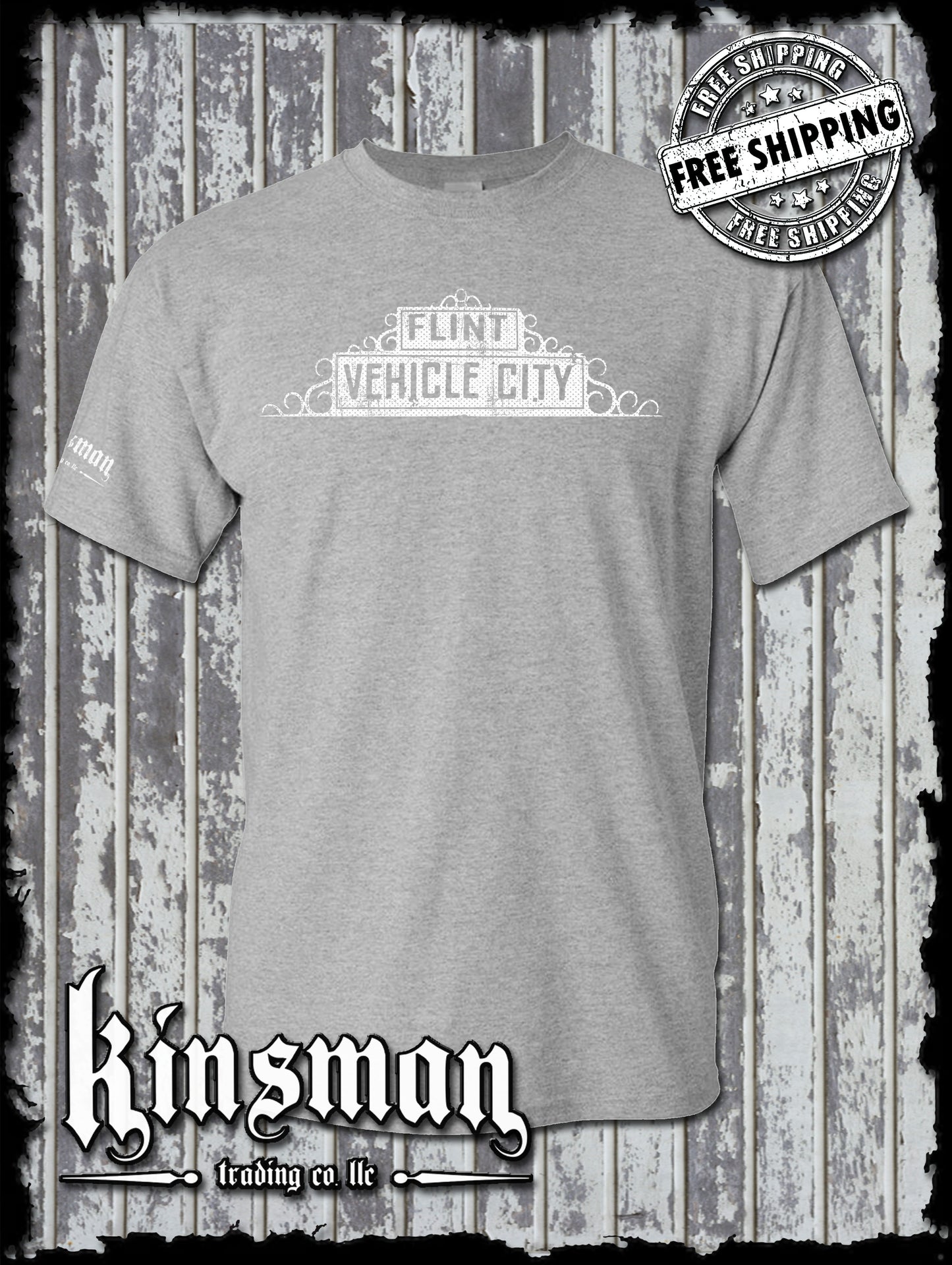 Flint Michigan Vehicle City T-Shirt