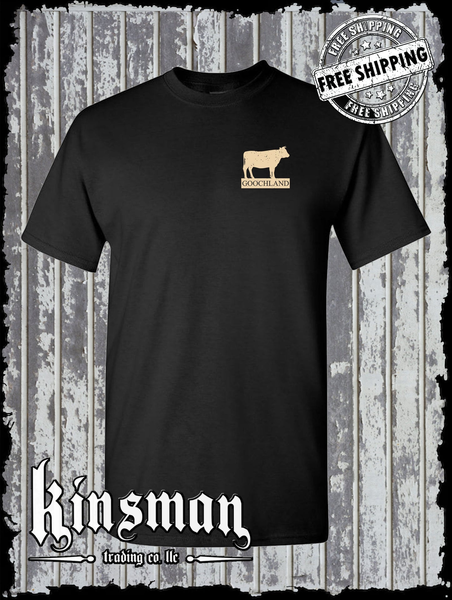 Goochland Cow T-Shirt Richmond Virginia Country