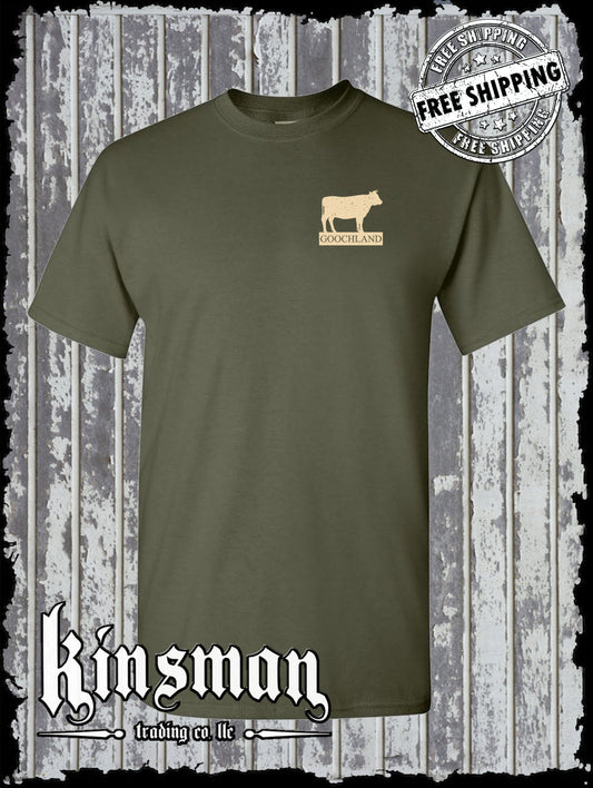 Goochland Cow T-Shirt Richmond Virginia Country