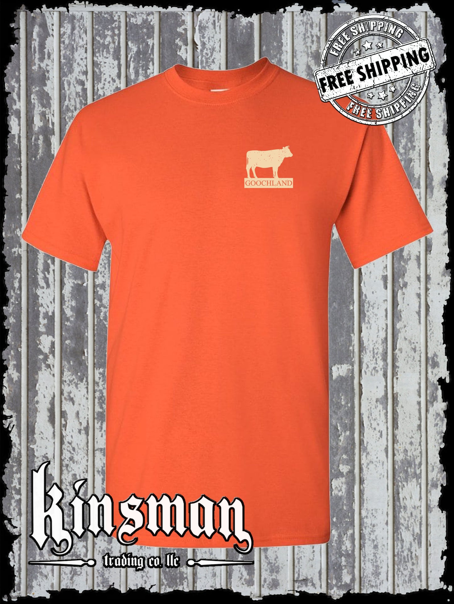 Goochland Cow T-Shirt Richmond Virginia Country