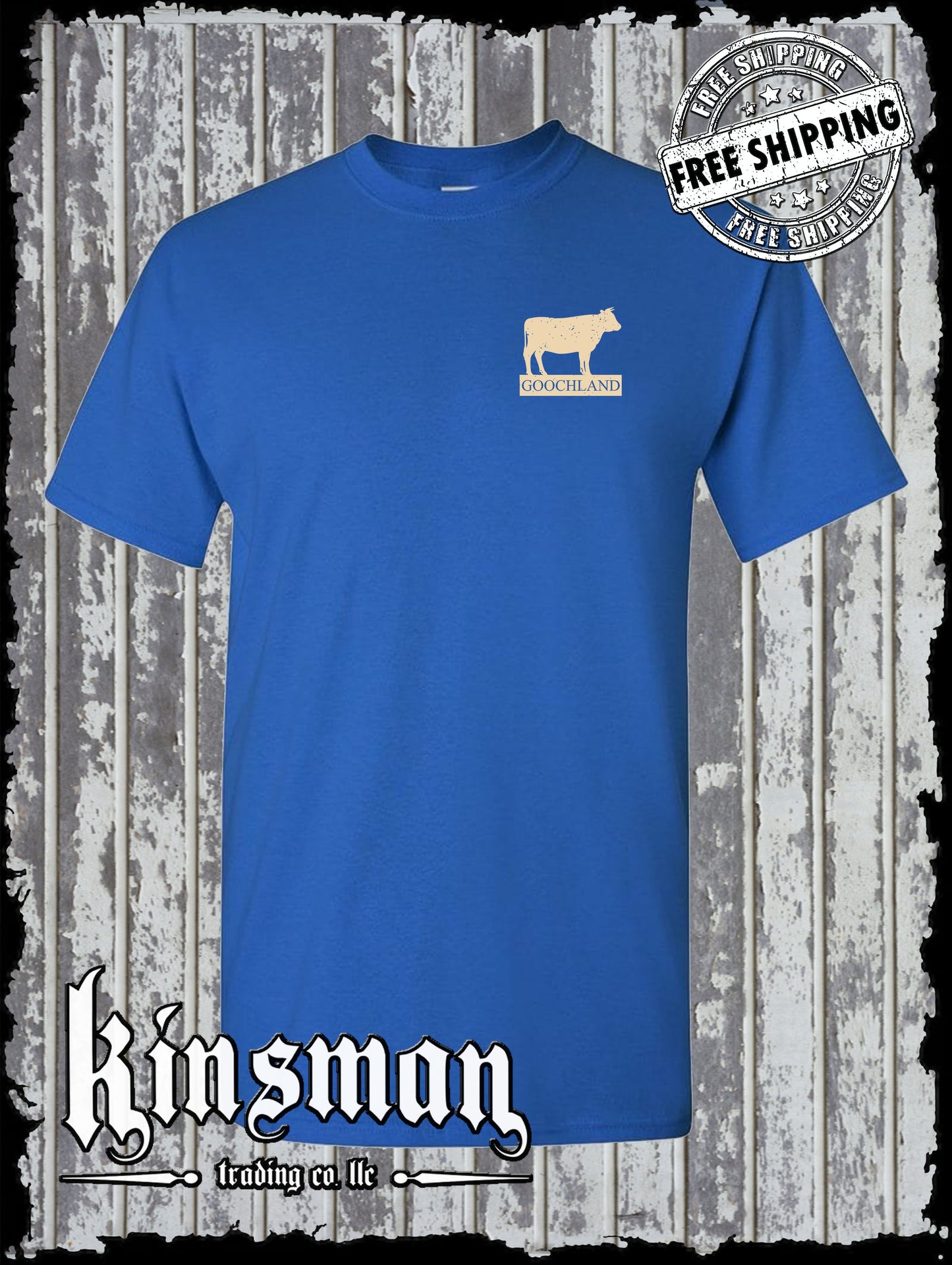 Goochland Cow T-Shirt Richmond Virginia Country