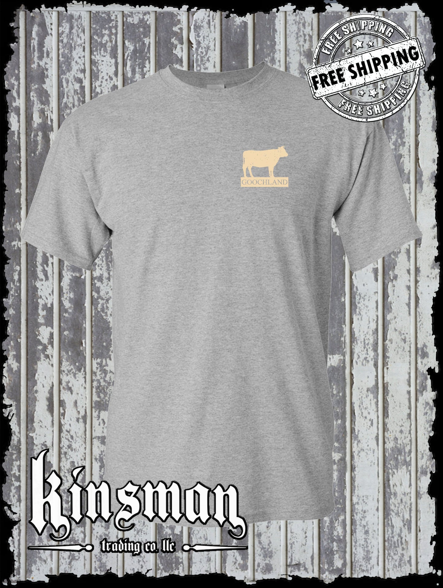 Goochland Cow T-Shirt Richmond Virginia Country