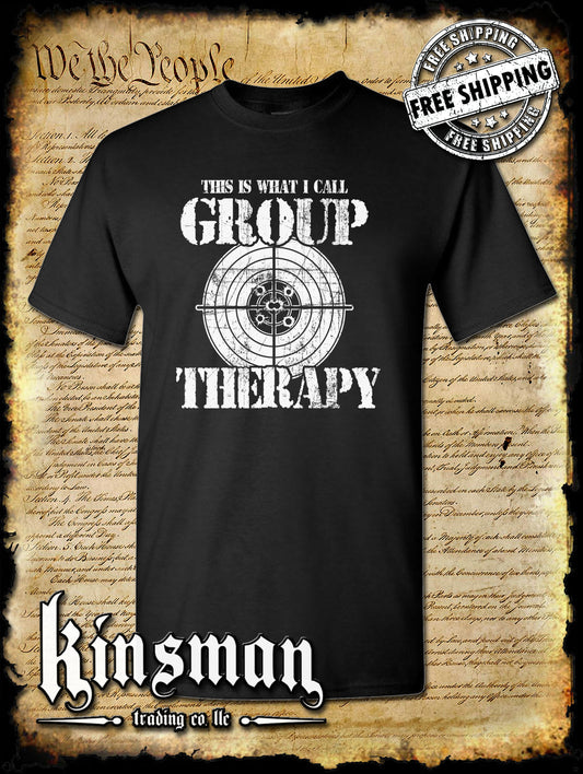 Group Therapy 2nd Amendment Pro-Gun T-Shirt Funny