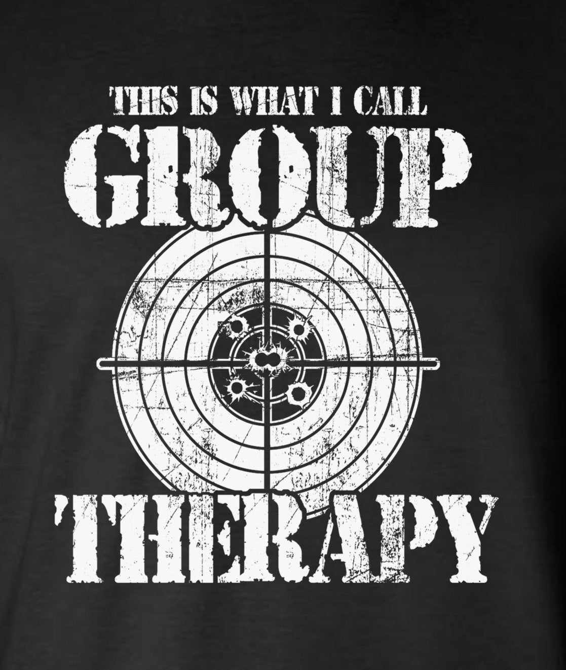 Group Therapy 2nd Amendment Pro-Gun 2-Sided Hoodie / Sweatshirt Funny