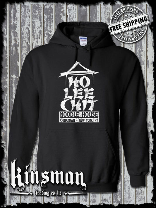 Ho Lee Chit Funny Hoodie - Chinese Buffet Noodle House Adult Humor Holy Sh*t!