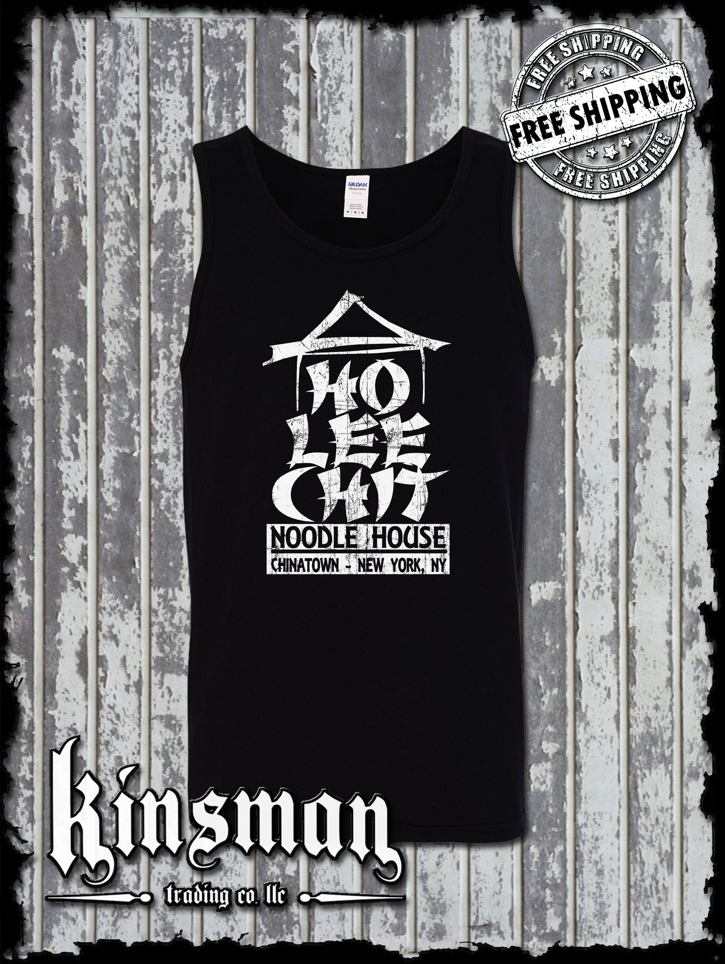 Ho Lee Chit Tank Top T-Shirt -Chinese Buffet Noodle House Adult Humor Holy Sh*t!
