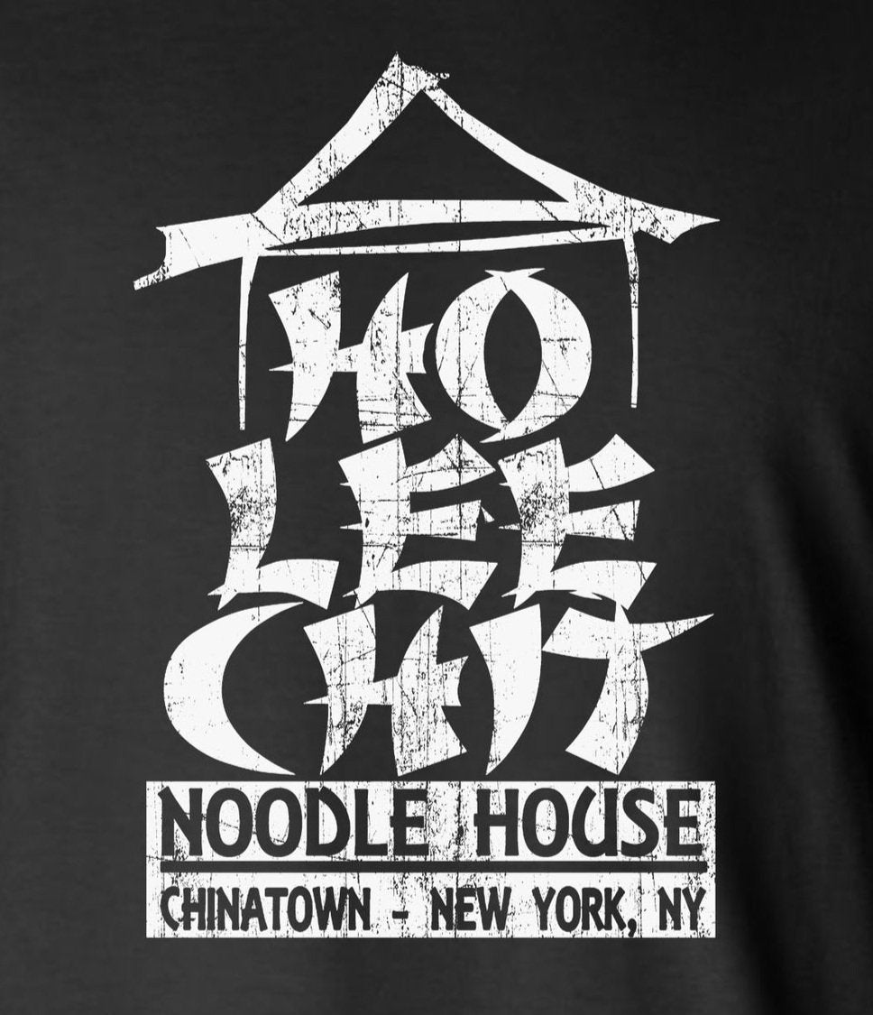 Ho Lee Chit 2-Sided Long Sleeve T-Shirt - Chinese Buffet Noodle House Adult Humor