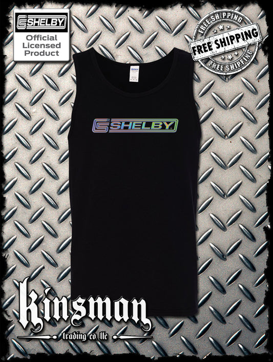 Carroll Shelby Color Logo Tank Top T-Shirt