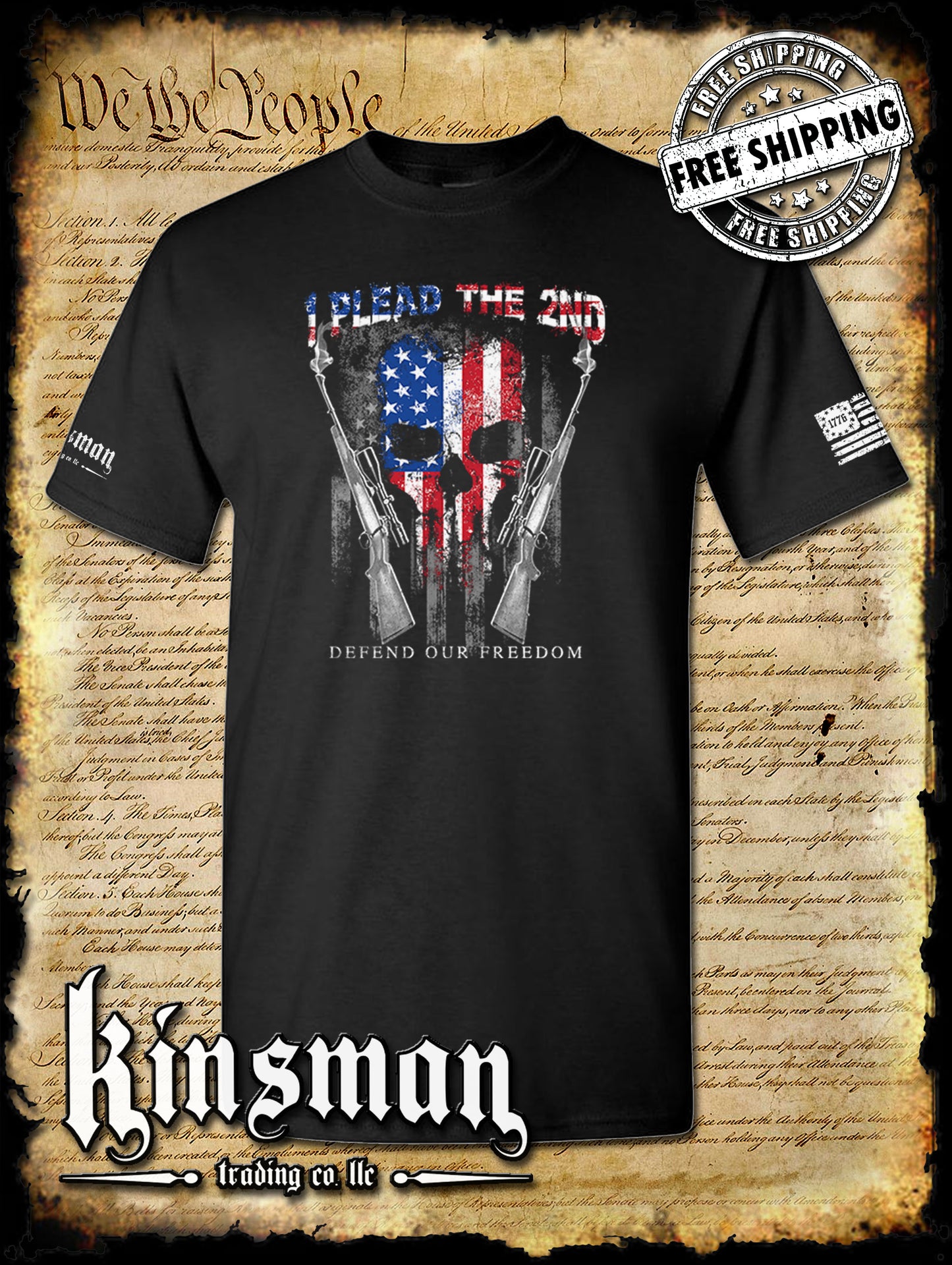 I Plead The 2nd Defend Our Freedom T-Shirt